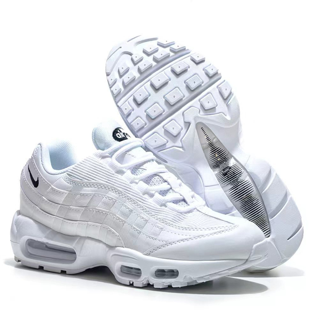 Men's Hot sale Running weapon Air Max 95 White Shoes 099